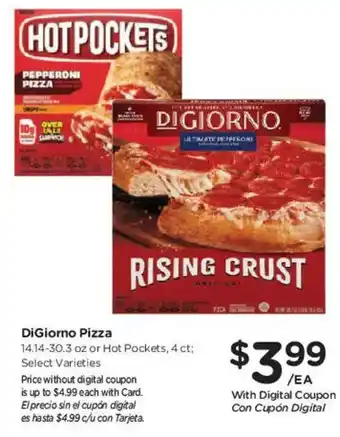 Smith's DiGiorno Pizza offer
