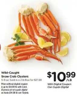 Smith's Wild-caught snow crab clusters offer