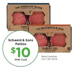 Smith's Schweid & Sons Patties offer