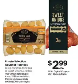 Smith's Private Selection Gourmet Potatoes offer
