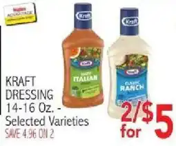 Ingles Markets Kraft dressing offer