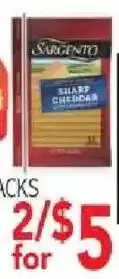Ingles Markets Sargento sharp cheddar offer