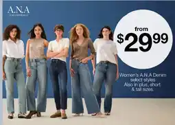 JC Penney Women's A.N.A Denim offer