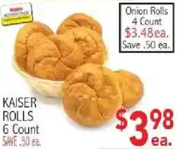 Ingles Markets Kaiser rolls offer