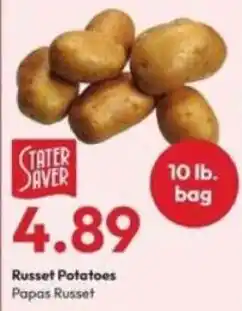 Stater Bros Stater saver russet potatoes offer