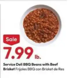 Stater Bros Service Deli BBQ Beans with Beef offer