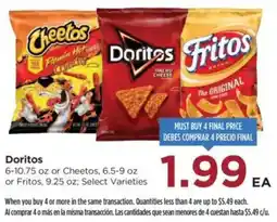 Food 4 Less Doritos offer
