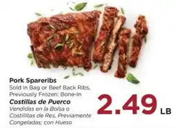 Food 4 Less Pork Spareribs offer