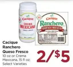 Food 4 Less Cacique Ranchero Queso Fresco offer