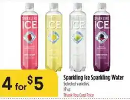 Bashas' Sparkling Ice Sparkling Water offer