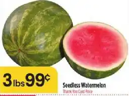 Bashas' Seedless Watermelon offer