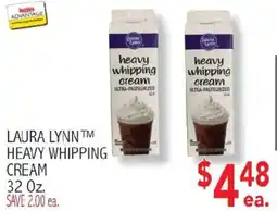 Ingles Markets Laura Lynn heavy whipping cream offer