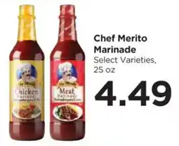 Food 4 Less Chef Merito Marinade offer
