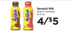 Food 4 Less Nesquik milk offer