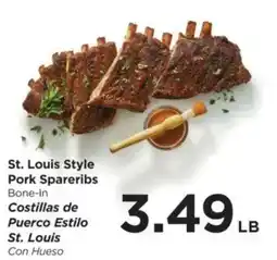 Food 4 Less St. Louis Style Pork Spareribs offer