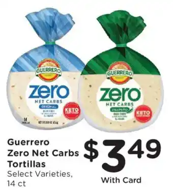 Guerrero Zero Net Carbs Tortillas