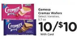 Smith's Gamesa cremax wafers offer