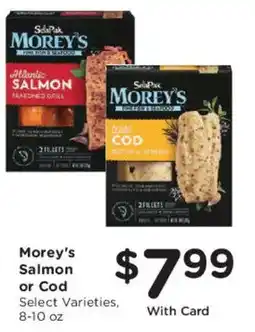 Mariano's Morey's Salmon or Cod offer
