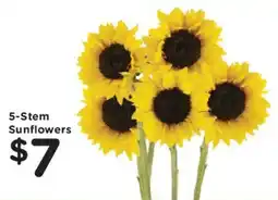 Mariano's 5-Stem Sunflowers offer