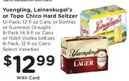 Mariano's Yuenling, Leinenkugel's or Topo Chico Hard Seltzer offer
