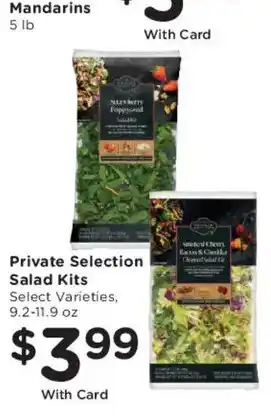 Mariano's Private Selection Salad Kits offer