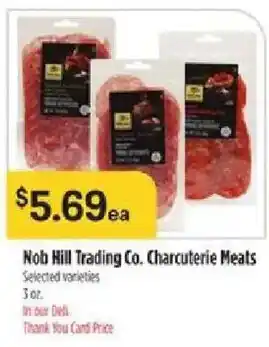 Nob Hill Trading Co. Charcuterie Meats
