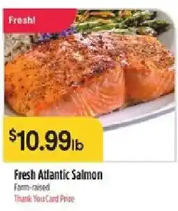 Bashas' Fresh Atlantic Salmon offer