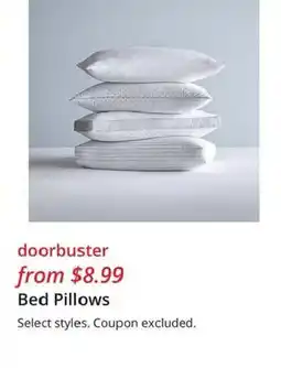 JC Penney Bed Pillows offer