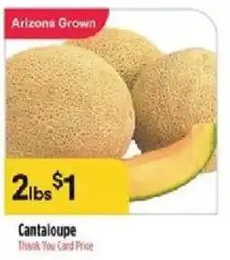 Bashas' Arizona Grown Cantaloupe offer