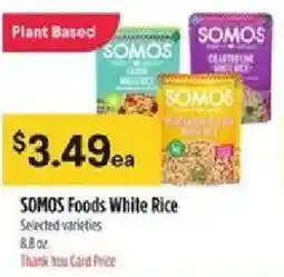 Bashas' Somos Foods White Rice offer