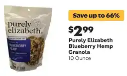 Grocery Outlet Purely Elizabeth Blueberry Hemp Granola offer