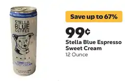 Grocery Outlet Stella Blue Espresso Sweet Cream offer