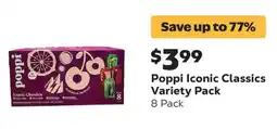 Grocery Outlet Poppi Iconic Classics Variety Pack offer
