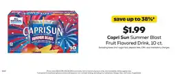 Grocery Outlet Capri Sun Summer Blast offer