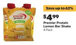 Grocery Outlet Premier Protein Lemon Bar Shake offer