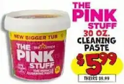 Ollie's The pink stuff cleaning paste offer