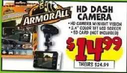 Ollie's Armor All hd dash camera offer
