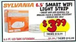Ollie's Sylvania 6.5 ft. smart wifi light strip offer
