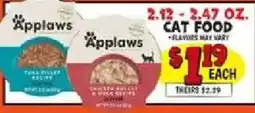 Ollie's Applaws cat food offer