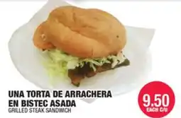 Carnicerias Jimenez Grilled steak sandwich offer