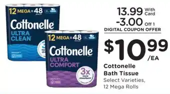 Smith's Cottonelle bath tissue offer