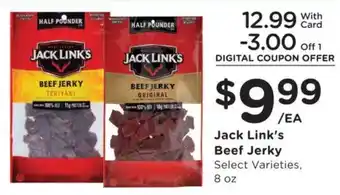 Smith's Jack Link's Beef Jerky offer