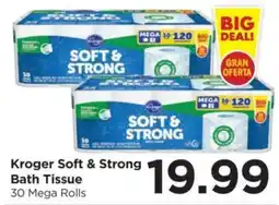 Food 4 Less Kroger soft & strong bath tissue offer