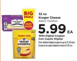 Food 4 Less Kroger Cheese offer