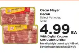 Food 4 Less Oscar Mayer Bacon offer