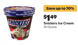 Grocery Outlet Snickers ice cream offer