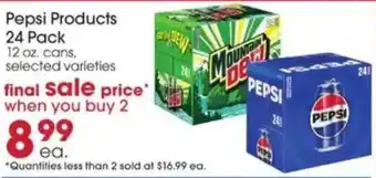 Pepsi Products