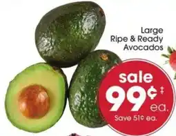 Giant Eagle Large Ripe & Ready Avocados offer