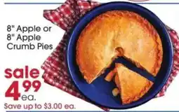 Giant Eagle Apple or Apple Crumb Pies offer
