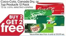 Giant Eagle Coca-Cola, Canada Dry, or 7up Products offer